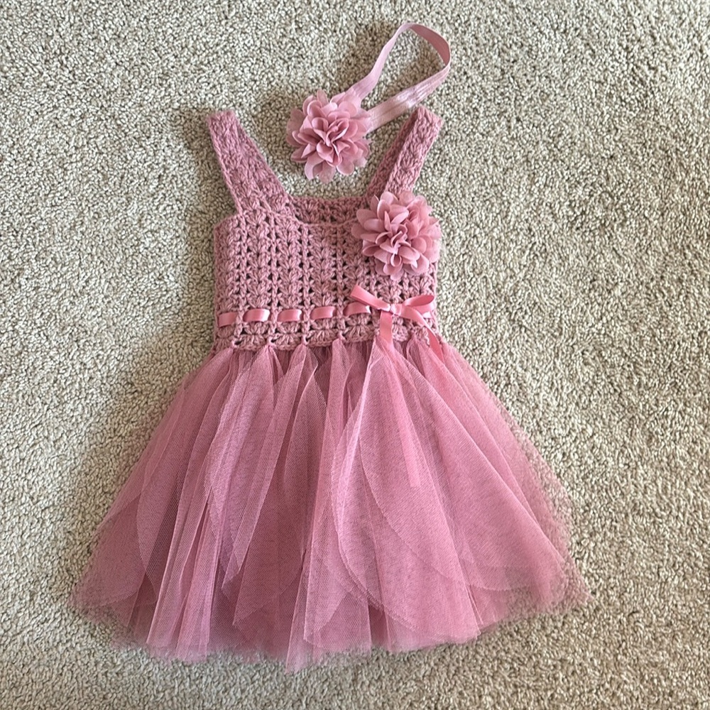 Pink dress